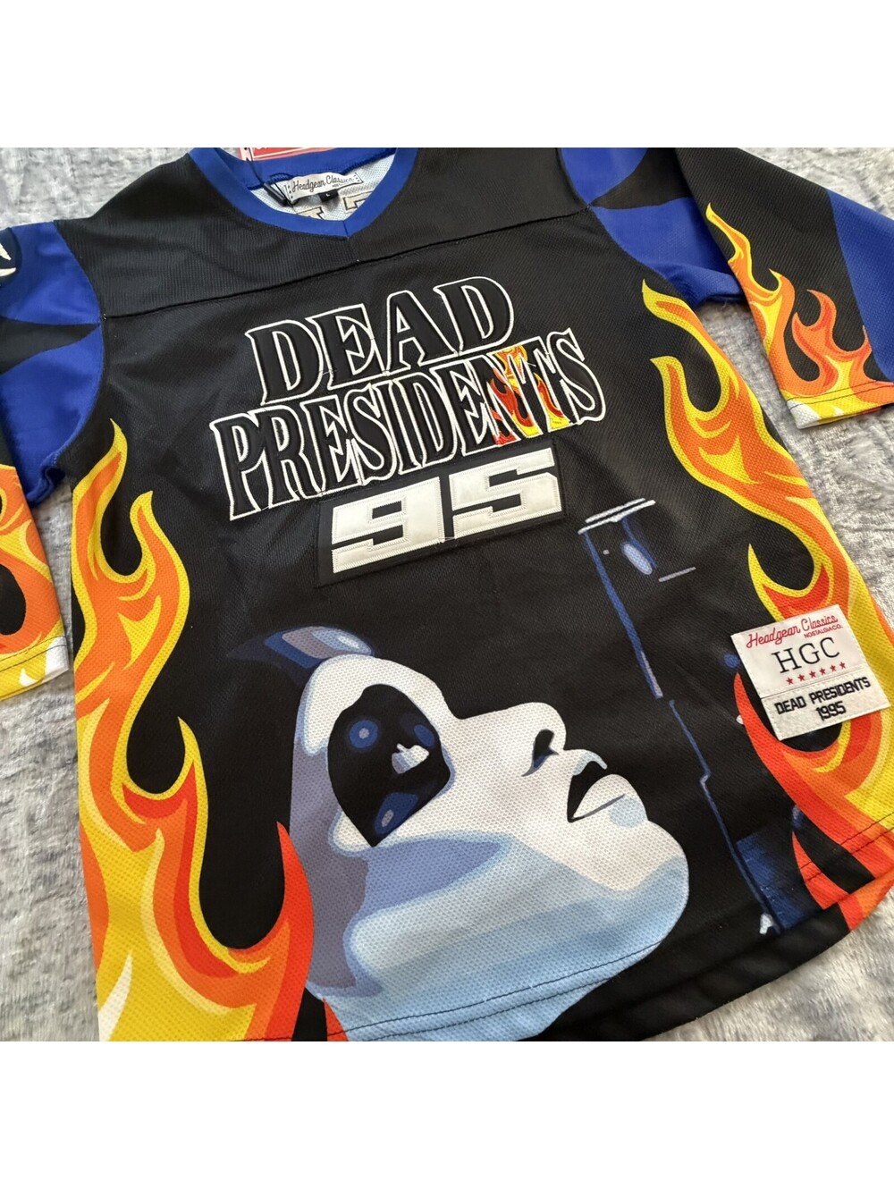 Headgear Classics Dead Presidents 95 Hockey Jersey Mens L Movie Fan Apparel HGC